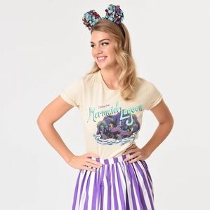 Disneyland Mermaid Lagoon Unique Vintage XXL shirt